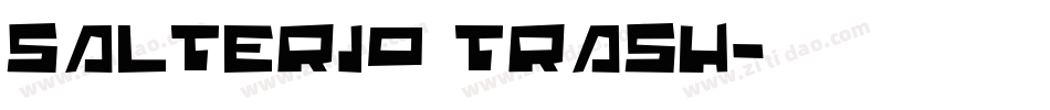 Salterio Trash字体转换